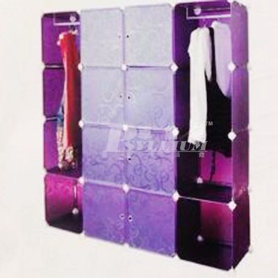 DIY自由組合柜 膜魔片塑料衣柜引領(lǐng)收納新潮流，義烏市車前草日用品專注批發(fā)